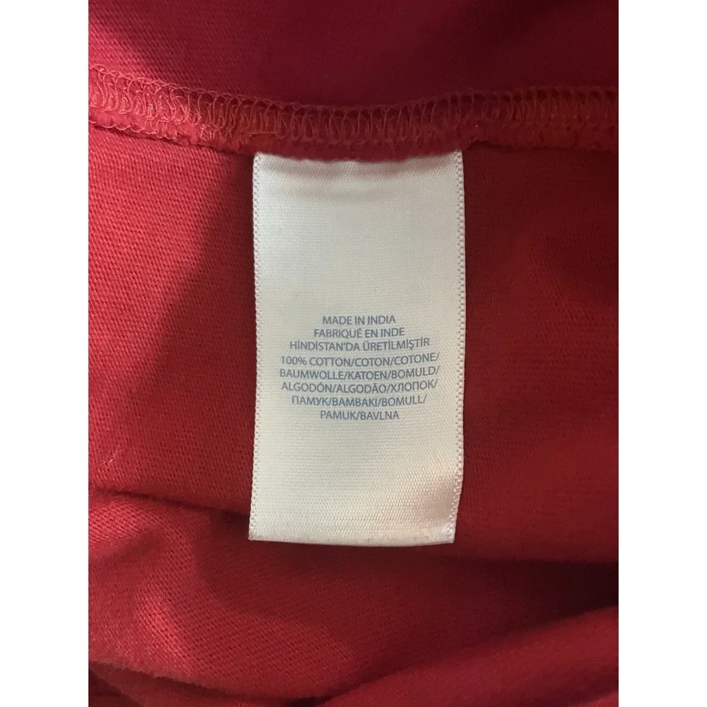 Ralph Lauren 9M Baby Boy Shawl-Collar Cotton Coverall Bodysuit Red Blue Pony
